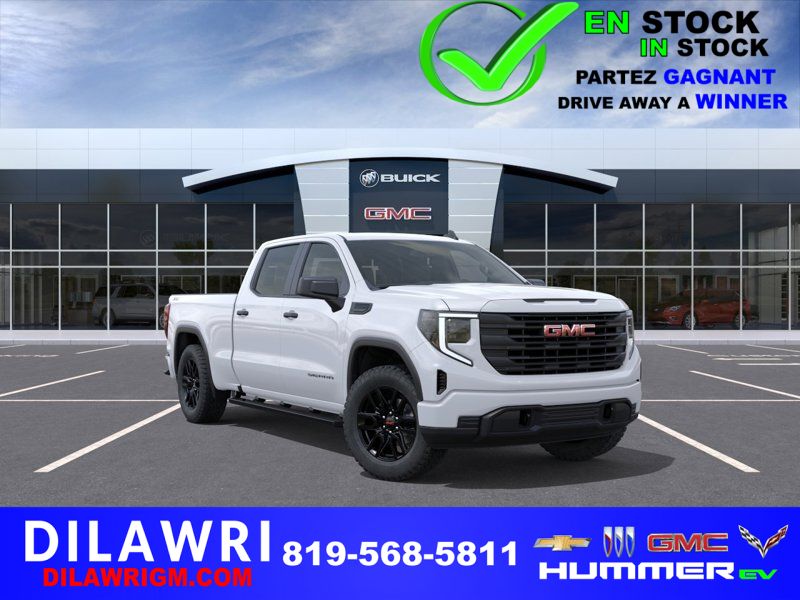 GMC Sierra 1500 Pro cabine multiplace 4RM 157 po 2026 BLANC SOMMET Gatineau - photo #0