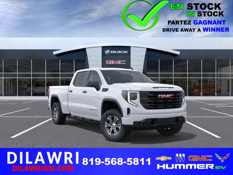2026 GMC Sierra 1500 Pro cabine multiplace 4RM 157 po SUMMIT WHITE Gatineau - photo #0