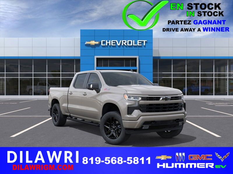 CHEVROLET Silverado 1500 RST cabine multiplace 4RM 157 po 2026 SABLES BLANC Gatineau - photo #0