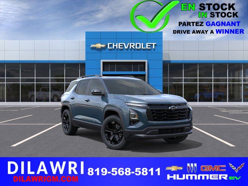 2026 CHEVROLET Equinox LT 4&nbsp;portes &agrave; traction avant avec 1LT LAKESHORE BLUE METALLIC Gatineau - photo #0