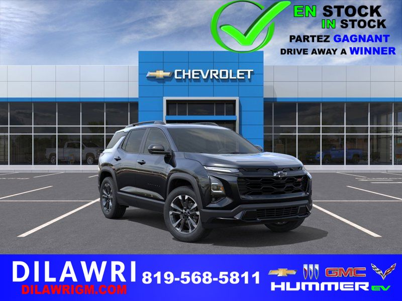 2026 CHEVROLET Equinox RS 4 portes TI Mosaic Black Metallic Gatineau - photo #0