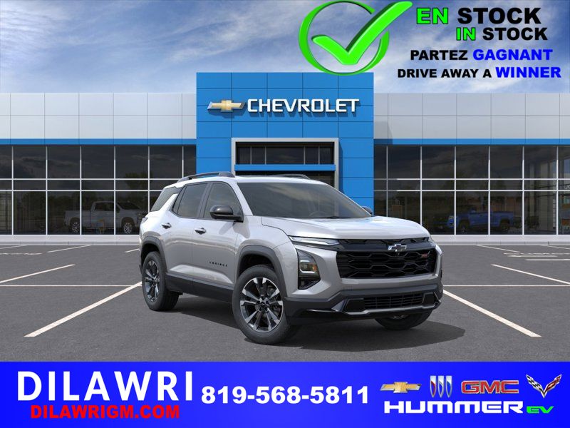 CHEVROLET Equinox RS 4 portes TI 2026 GRIS STERLING METALLISE Gatineau - photo #0