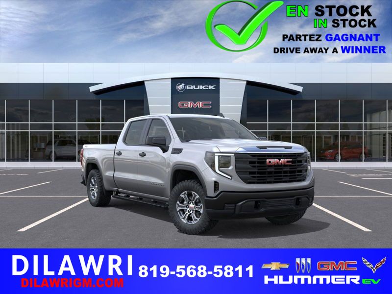 2026 GMC Sierra 1500 Pro cabine multiplace 4RM 157 po Sterling Metallic Ottawa & Gatineau - photo #0