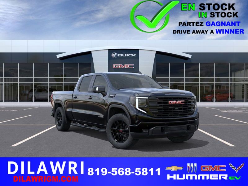 GMC Sierra 1500 Elevation cabine multiplace 4RM 157 po 2026 NOIR ONYX Gatineau - photo #0