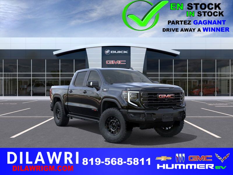 2026 GMC Sierra 1500 AT4X cabine multiplace 4RM 147 po ONYX BLACK Gatineau - photo #0