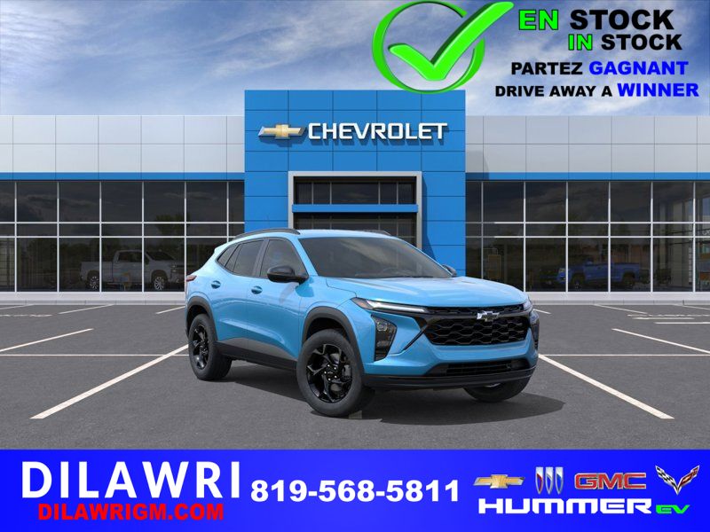 CHEVROLET Trax Traction avant 4 portes LT 2026 BLEU MARINA METALLISE Gatineau - photo #0