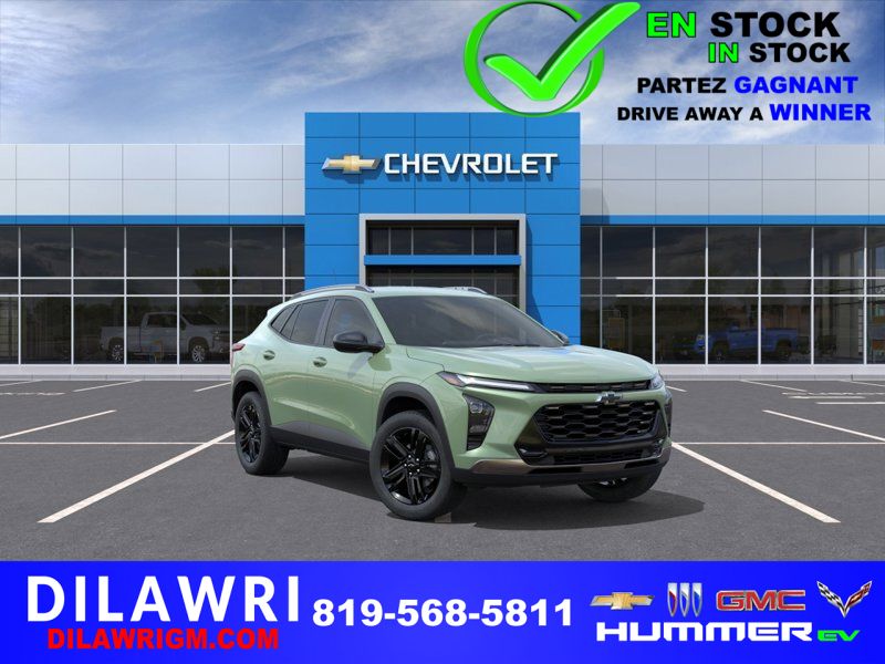 CHEVROLET Trax ACTIV 4 portes TA 2026 VERT CACTUS Gatineau - photo #0