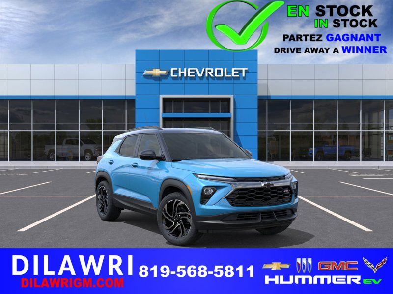 CHEVROLET Trailblazer RS 4 portes TI 2026 BLEU MARINA METALLISE Gatineau - photo #0