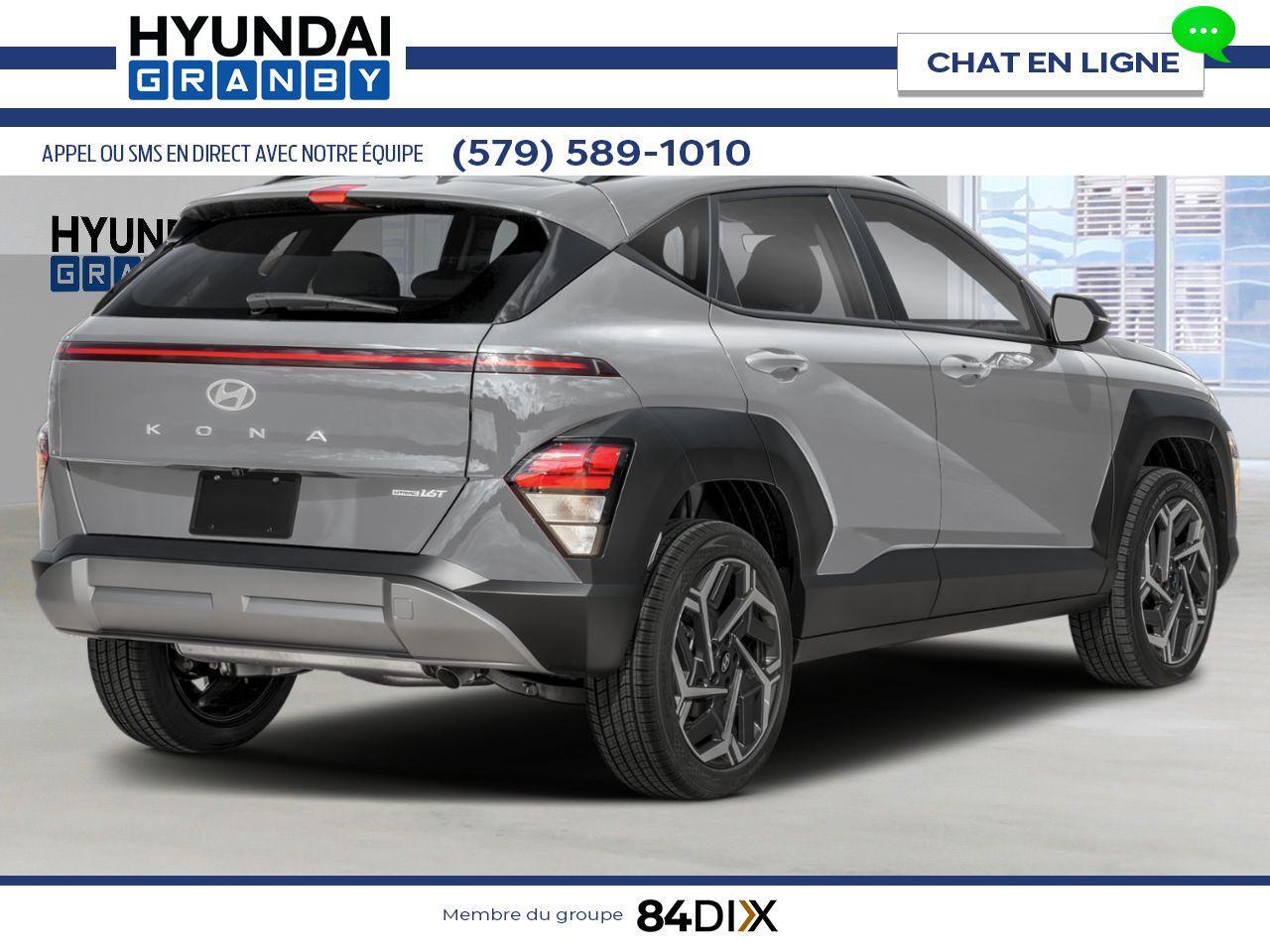 2026 HYUNDAI KONA 2.0L PREFERRED AWD Grey Granby - photo #2