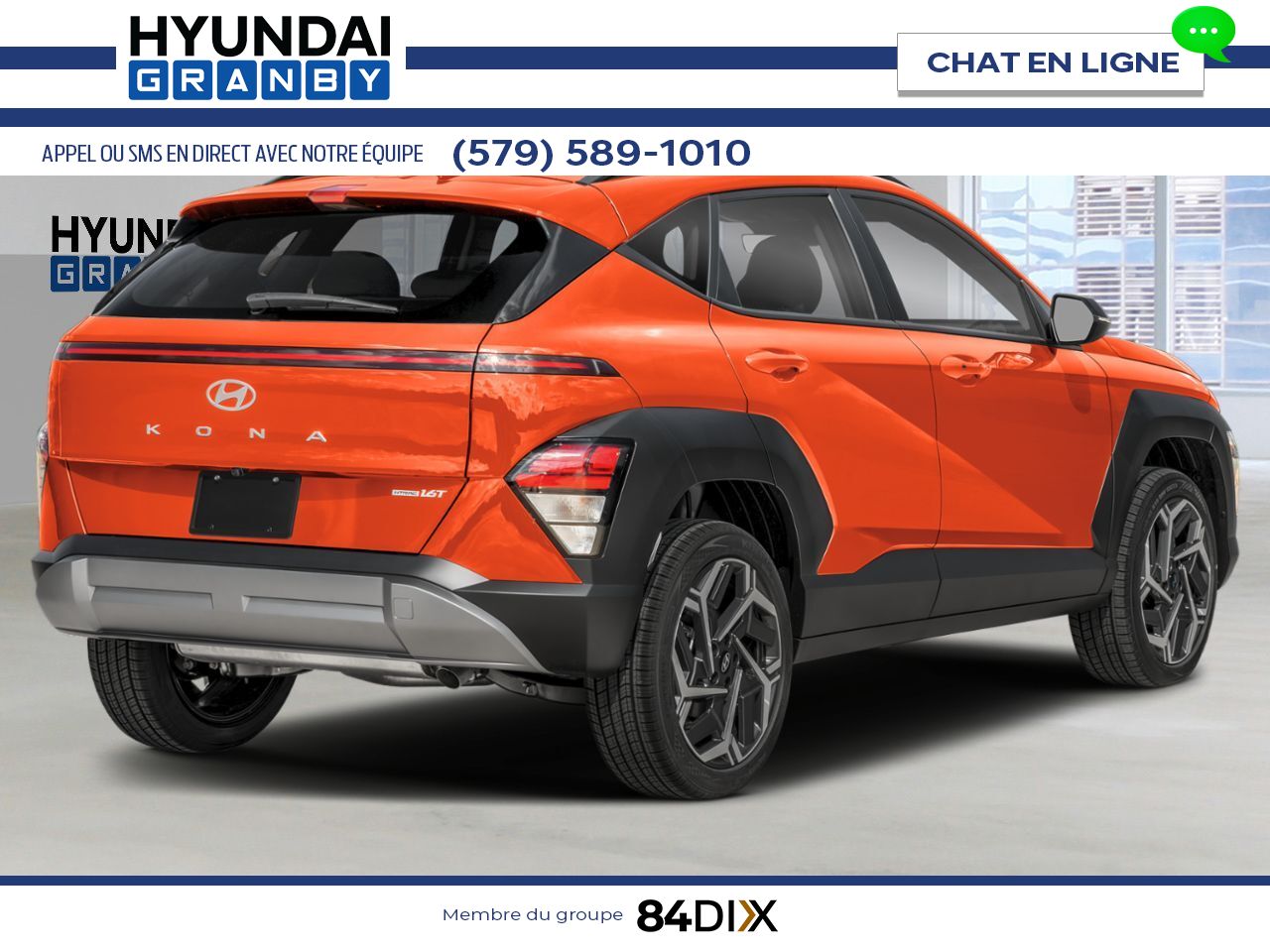 2026 HYUNDAI Kona Soultronic Orange Granby - photo #2