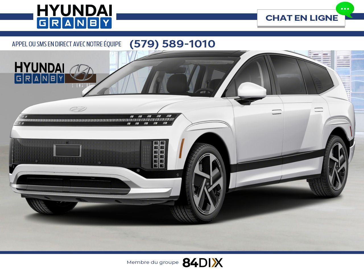 HYUNDAI IONIQ 9 PREFERRED AWD+ ULTIMATE 2026 Blanc Granby - photo #0