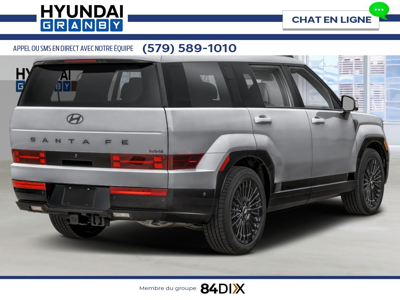 2026 HYUNDAI Santa Fe Hybrid Typhoon Silver Granby - photo #1