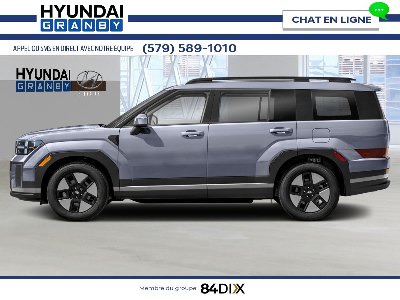 2026 HYUNDAI Santa Fe Hybrid Pebble Blue Granby - photo #1