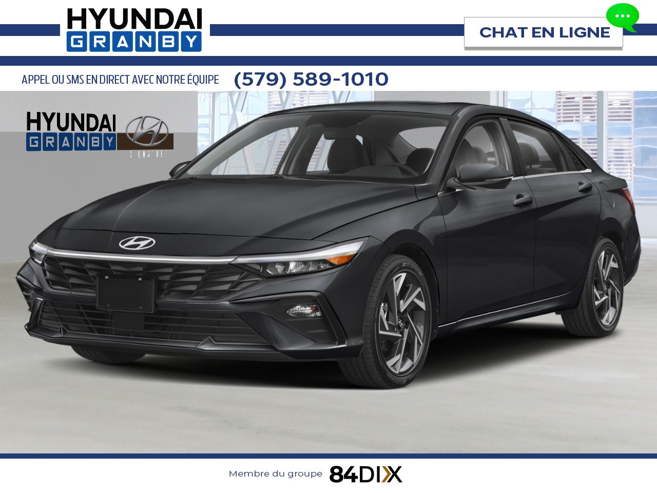 HYUNDAI Elantra hybride 2026 Noir abysse Granby - photo #0