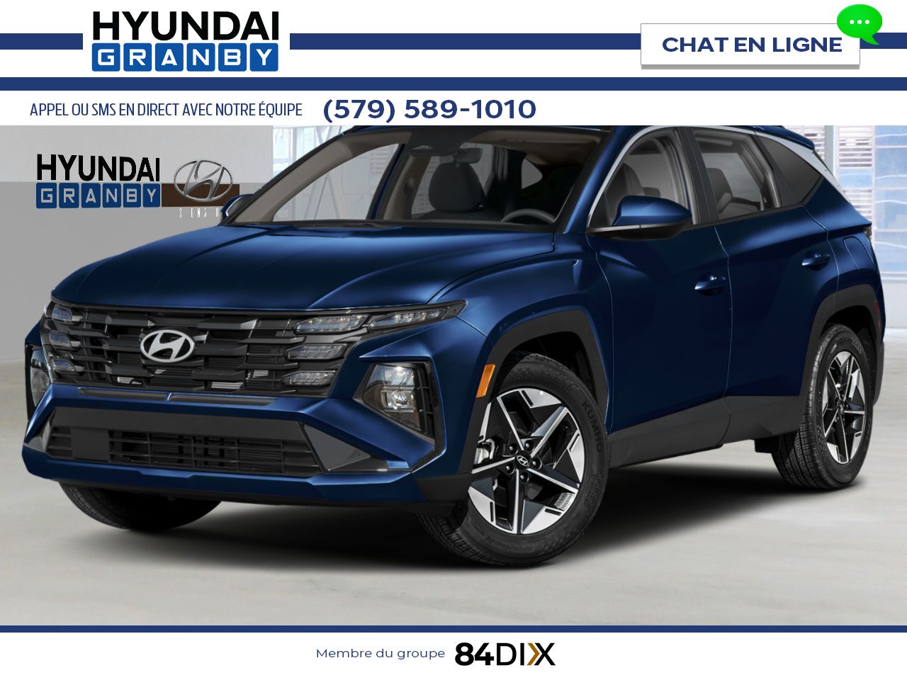 HYUNDAI Tucson 2026 Bleu oc&eacute;an Granby - photo #0