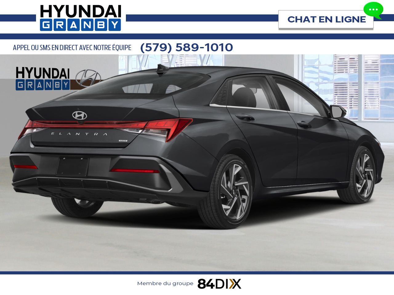 HYUNDAI Elantra hybride 2026 Noir abysse Granby - photo #2