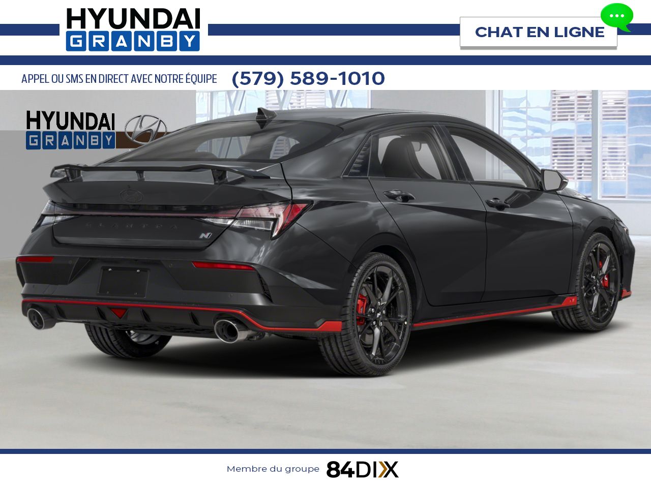 Hyundai Elantra N 2026 Noir abysse Granby - photo #1
