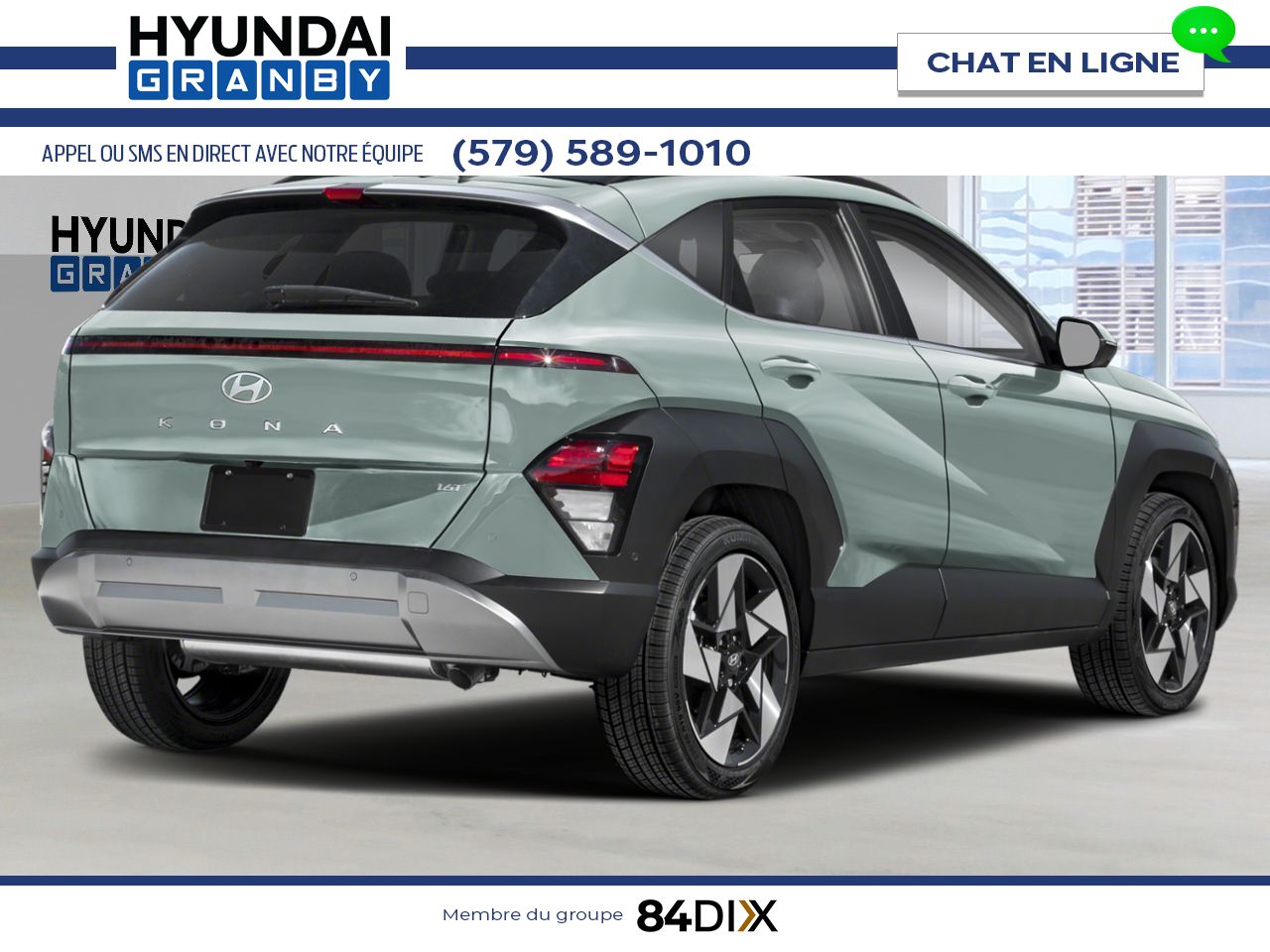 HYUNDAI Kona 2026 Vert mirage Granby - photo #1