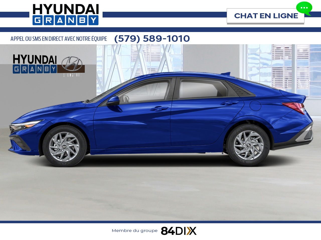 HYUNDAI Elantra 2026 Bleu intense Granby - photo #2