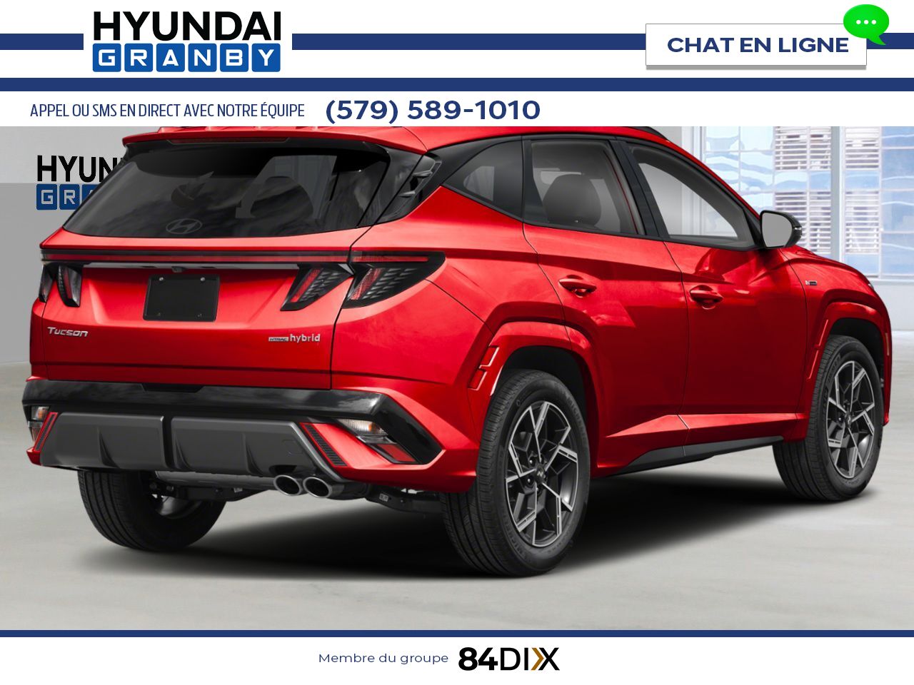 HYUNDAI TUCSON N LINE HEV 2026 Rouge Granby - photo #1