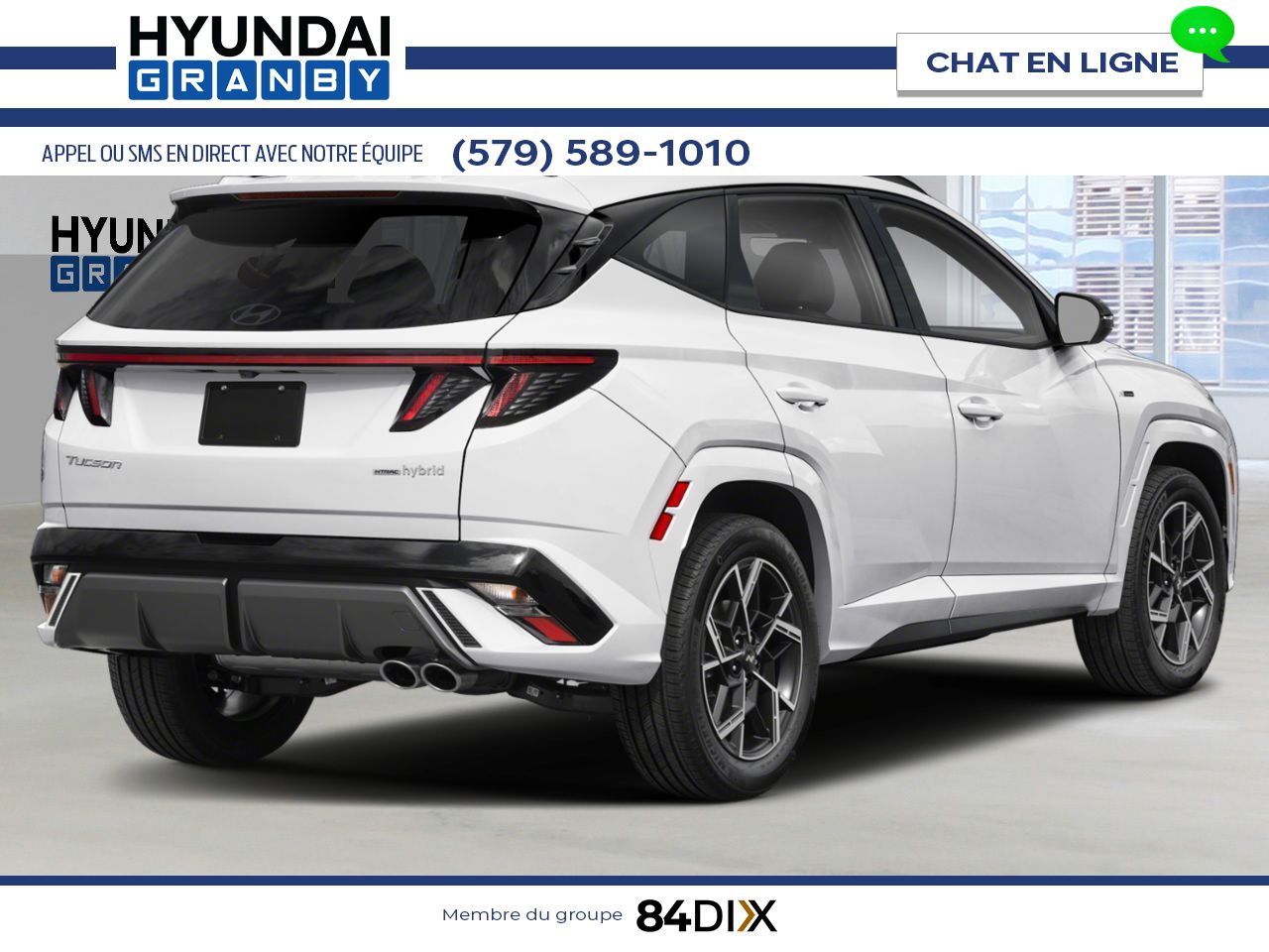 2026 HYUNDAI Tucson Hybrid Crystal White Granby - photo #1