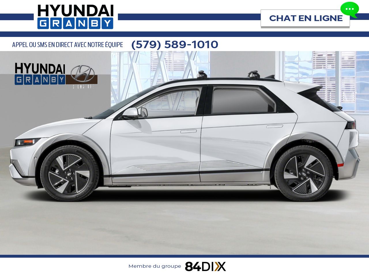 HYUNDAI IONIQ 5 2026 Blanc Atlas Granby - photo #1