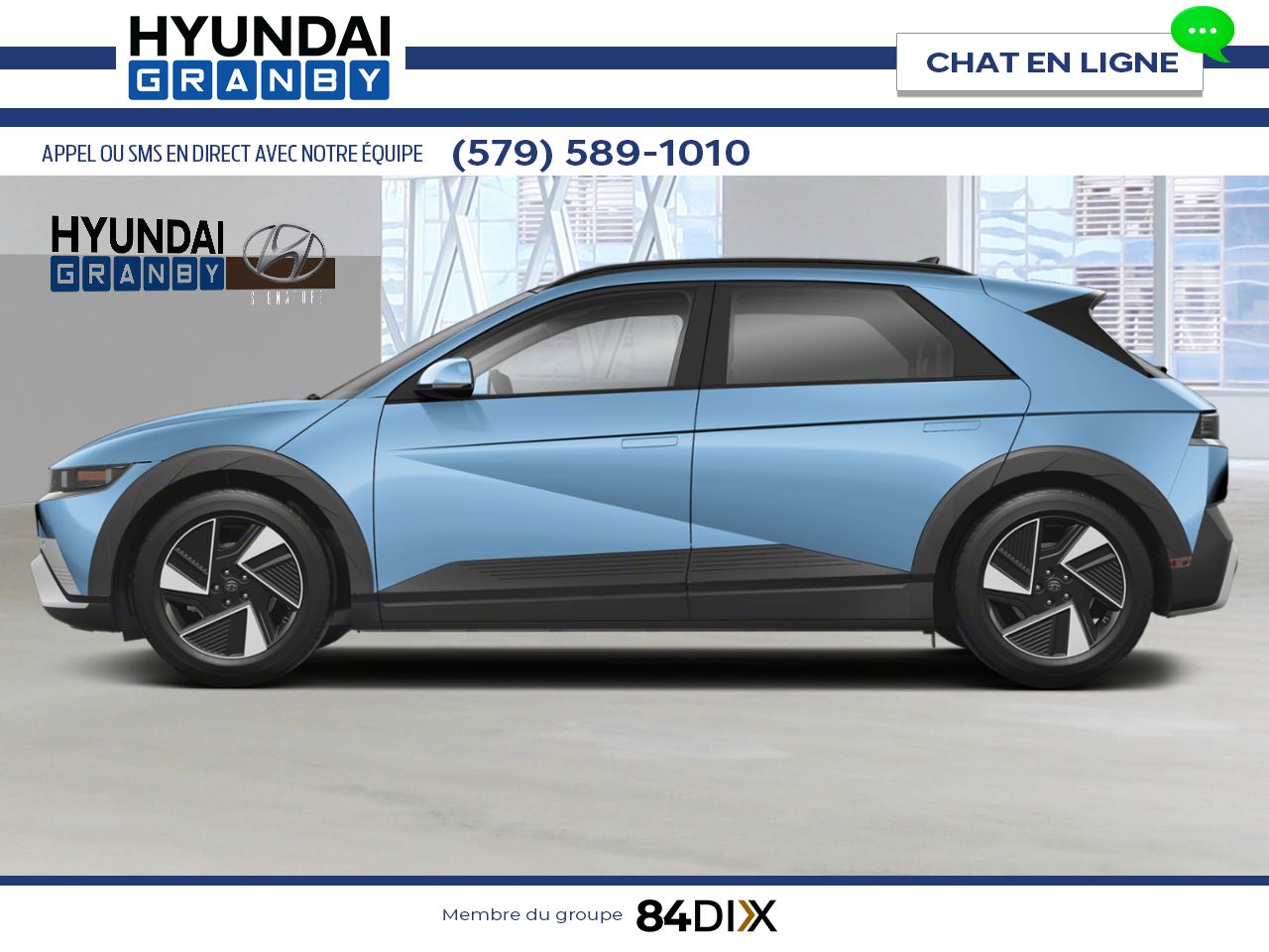 HYUNDAI IONIQ 5 2026 Bleu clairvoyant Granby - photo #1