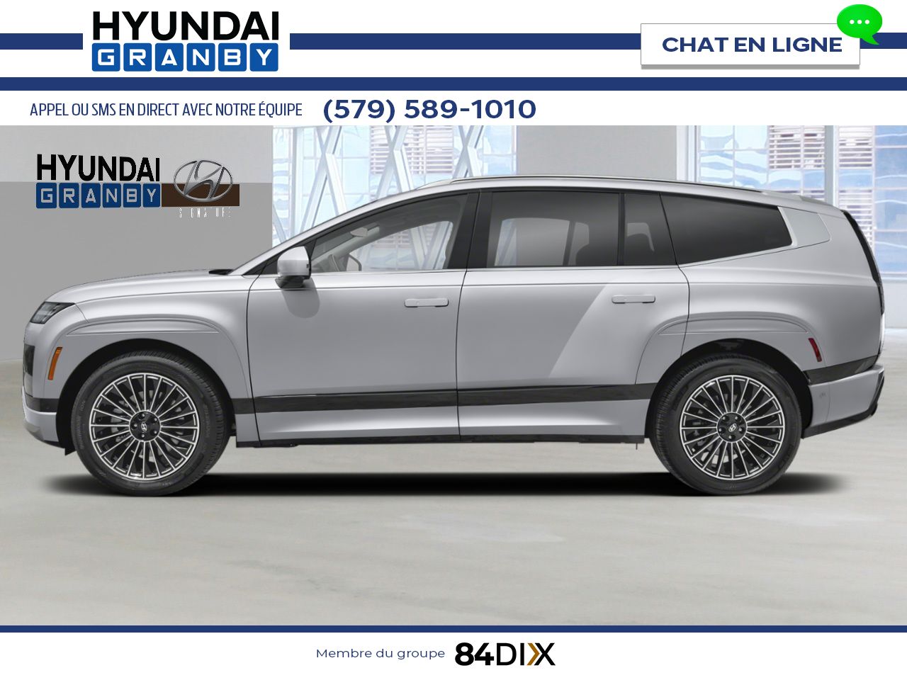 HYUNDAI IONIQ 9 2026 Gris c&eacute;ladon Granby - photo #2