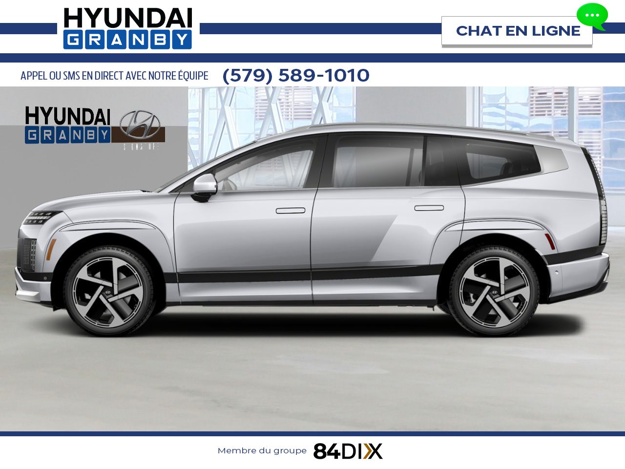 HYUNDAI IONIQ 9 2026 Gris c&eacute;ladon Granby - photo #1