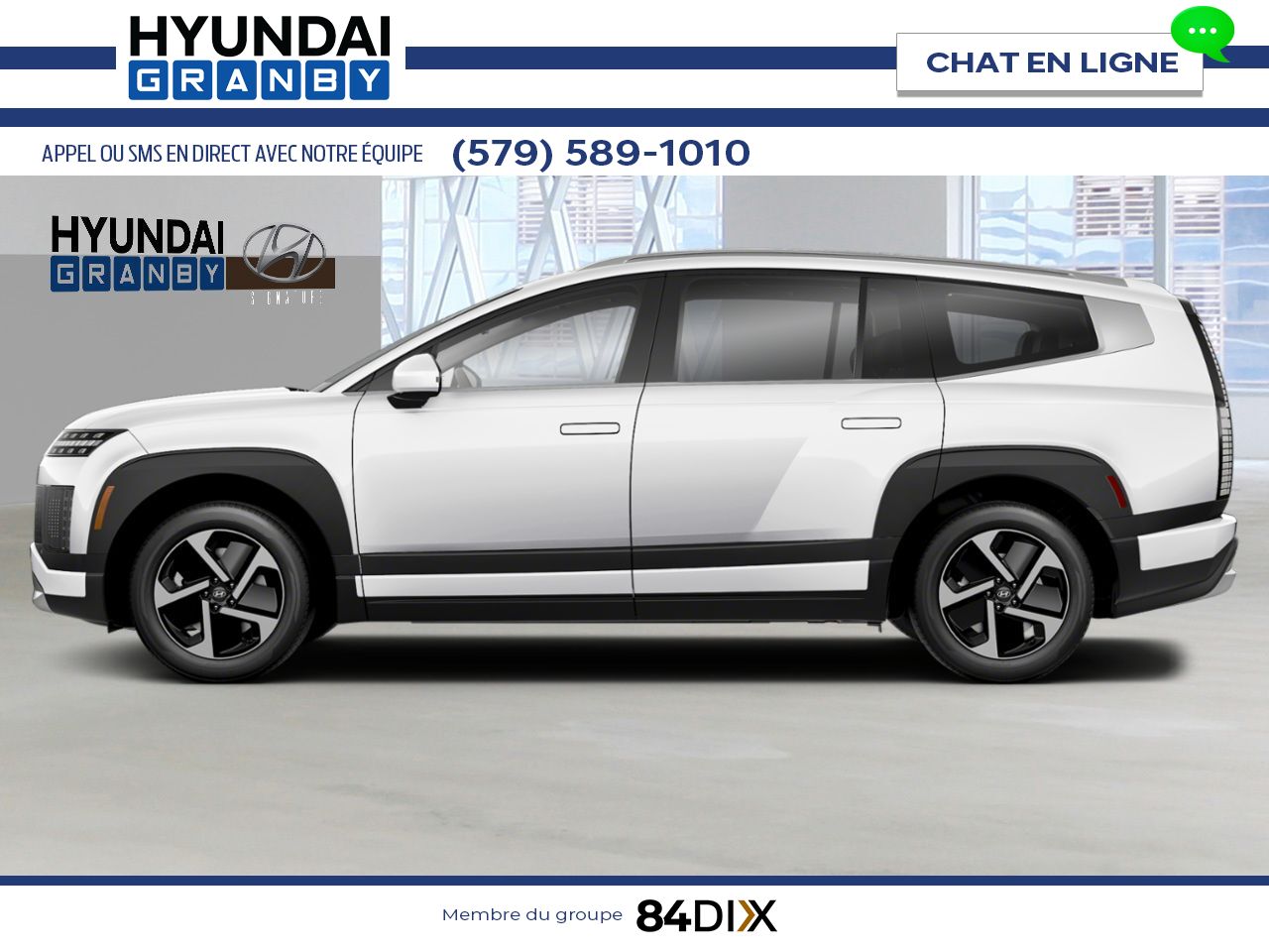 HYUNDAI IONIQ 9 2026 Blanc &agrave; th&eacute;matique Serenity Granby - photo #1