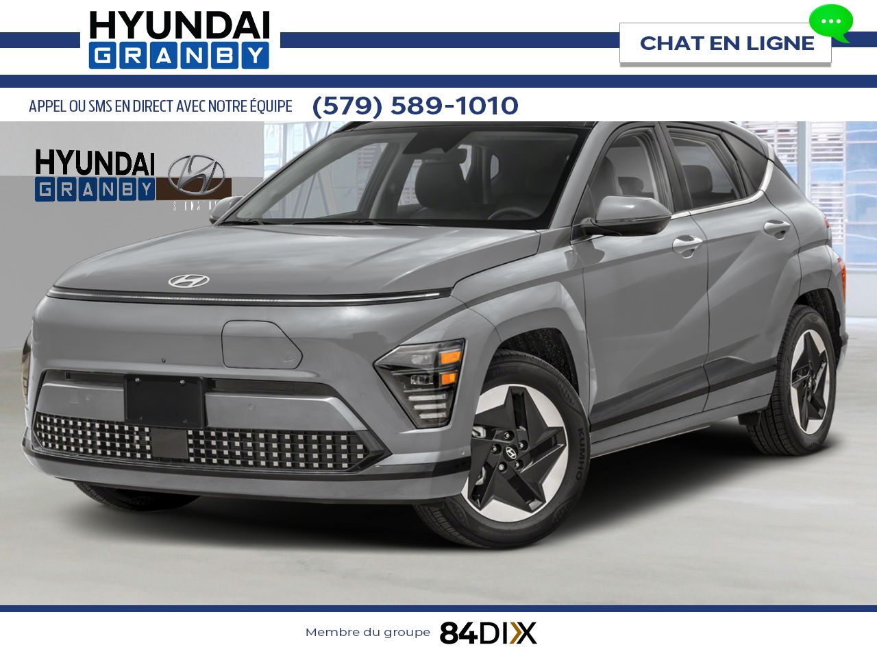 2026 HYUNDAI Kona Electric Cyber Grey Granby - photo #0