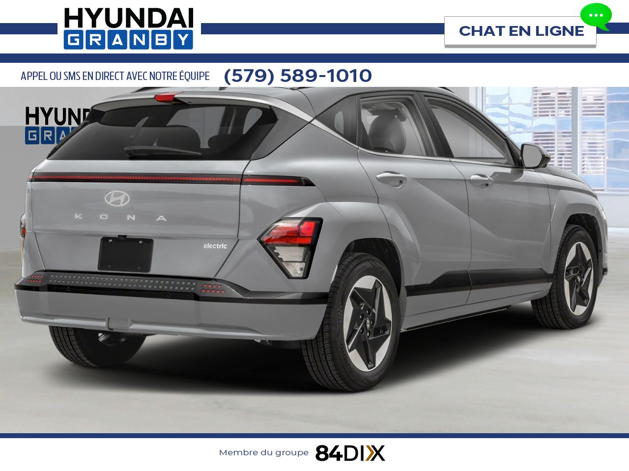 2026 HYUNDAI Kona Electric Cyber Grey Granby - photo #2