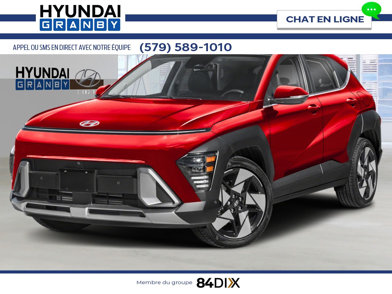 HYUNDAI Kona 2026 Rouge ultime Granby - photo #0