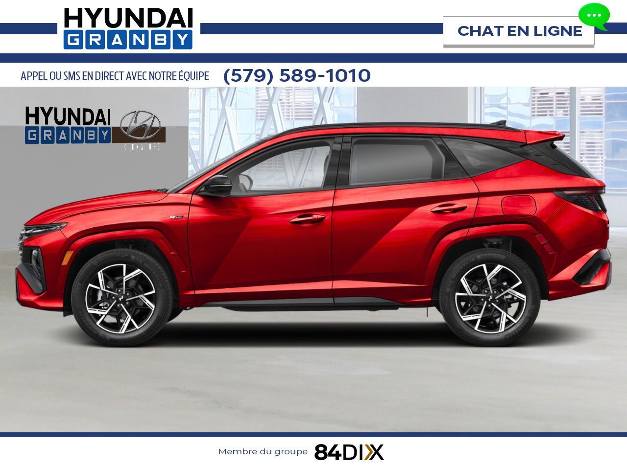 HYUNDAI TUCSON N LINE HEV 2026 Rouge Granby - photo #2