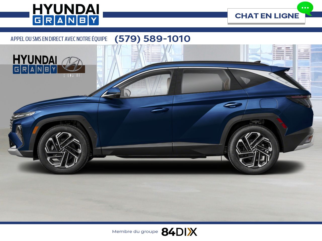 HYUNDAI Tucson 2026 Bleu oc&eacute;an Granby - photo #1