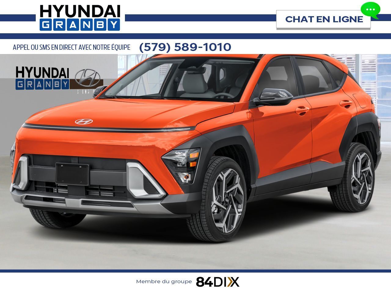 2026 HYUNDAI Kona Soultronic Orange Granby - photo #0