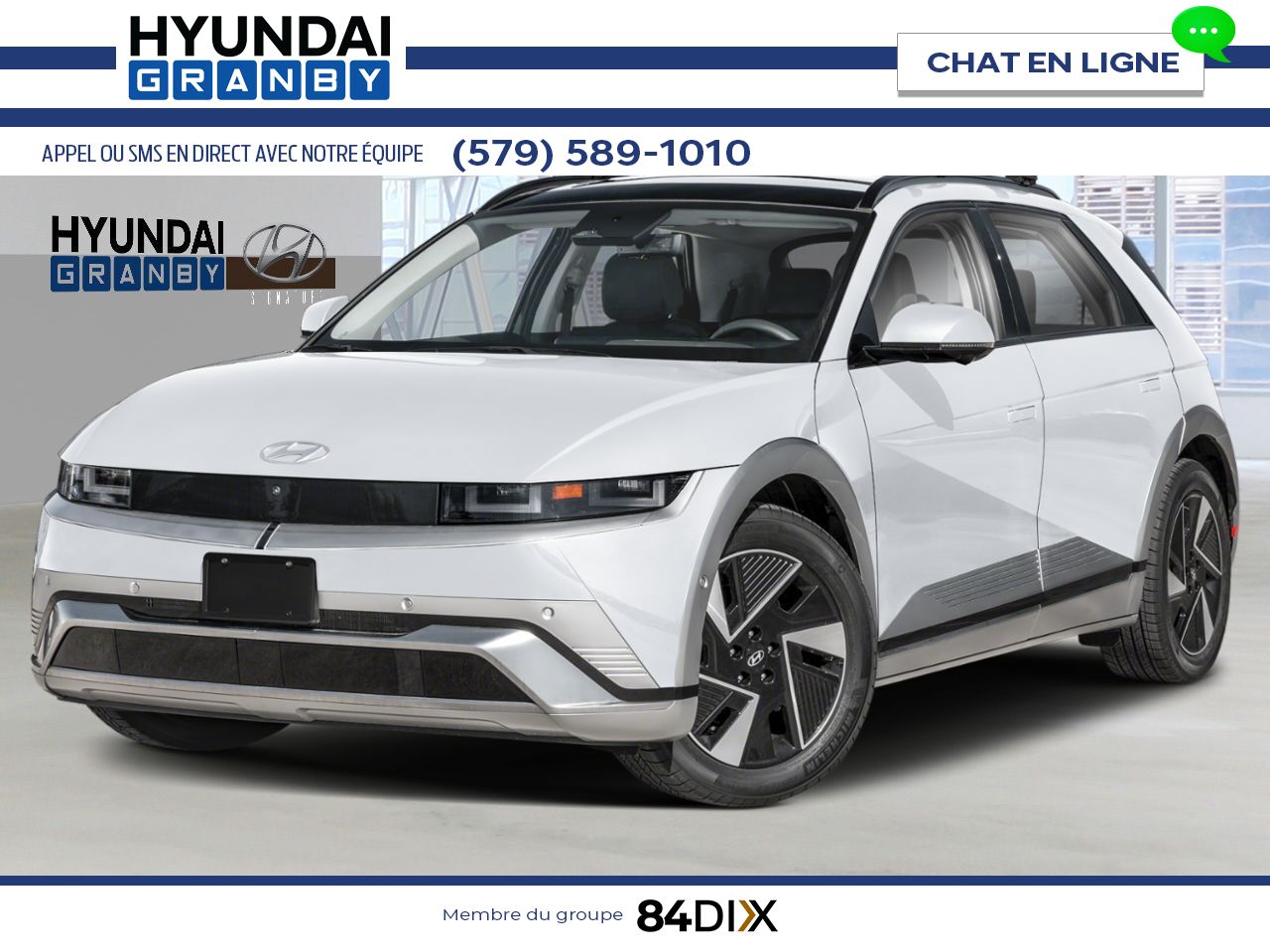 HYUNDAI IONIQ 5 2026 Blanc Atlas Granby - photo #0