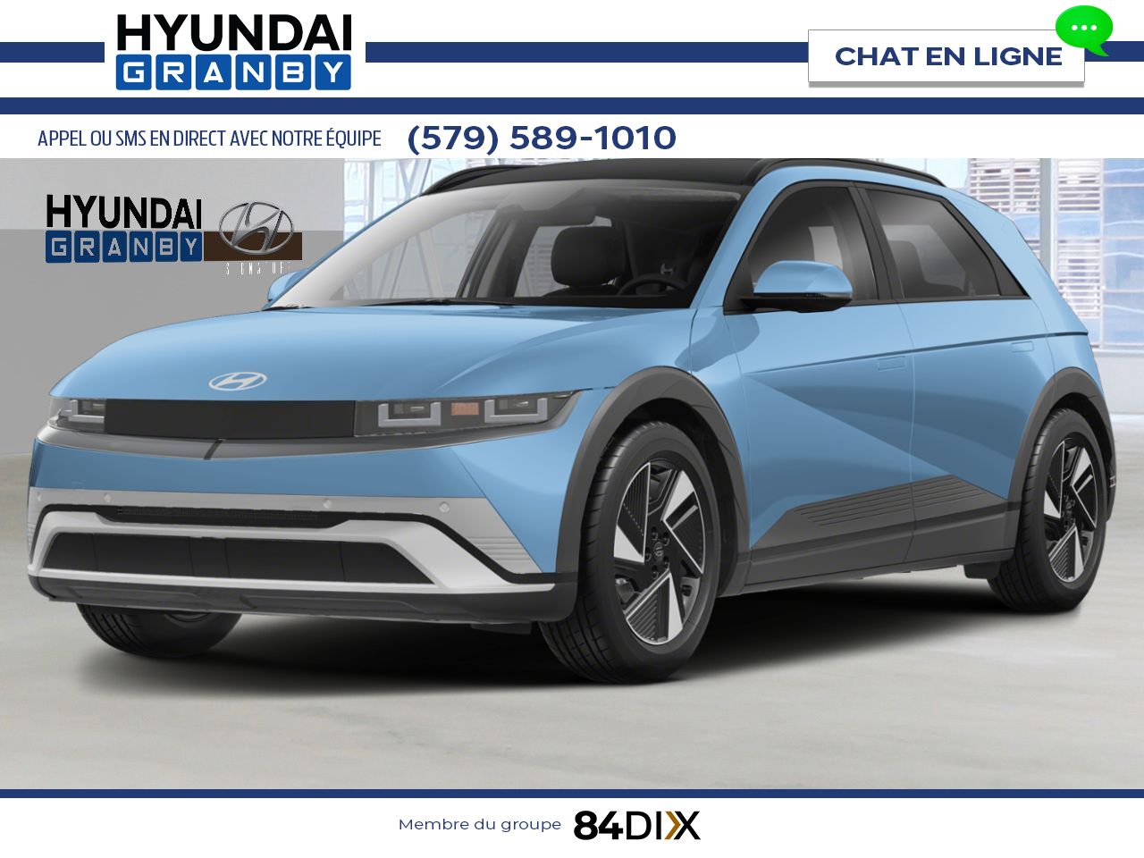 HYUNDAI IONIQ 5 2026 Bleu clairvoyant Granby - photo #0