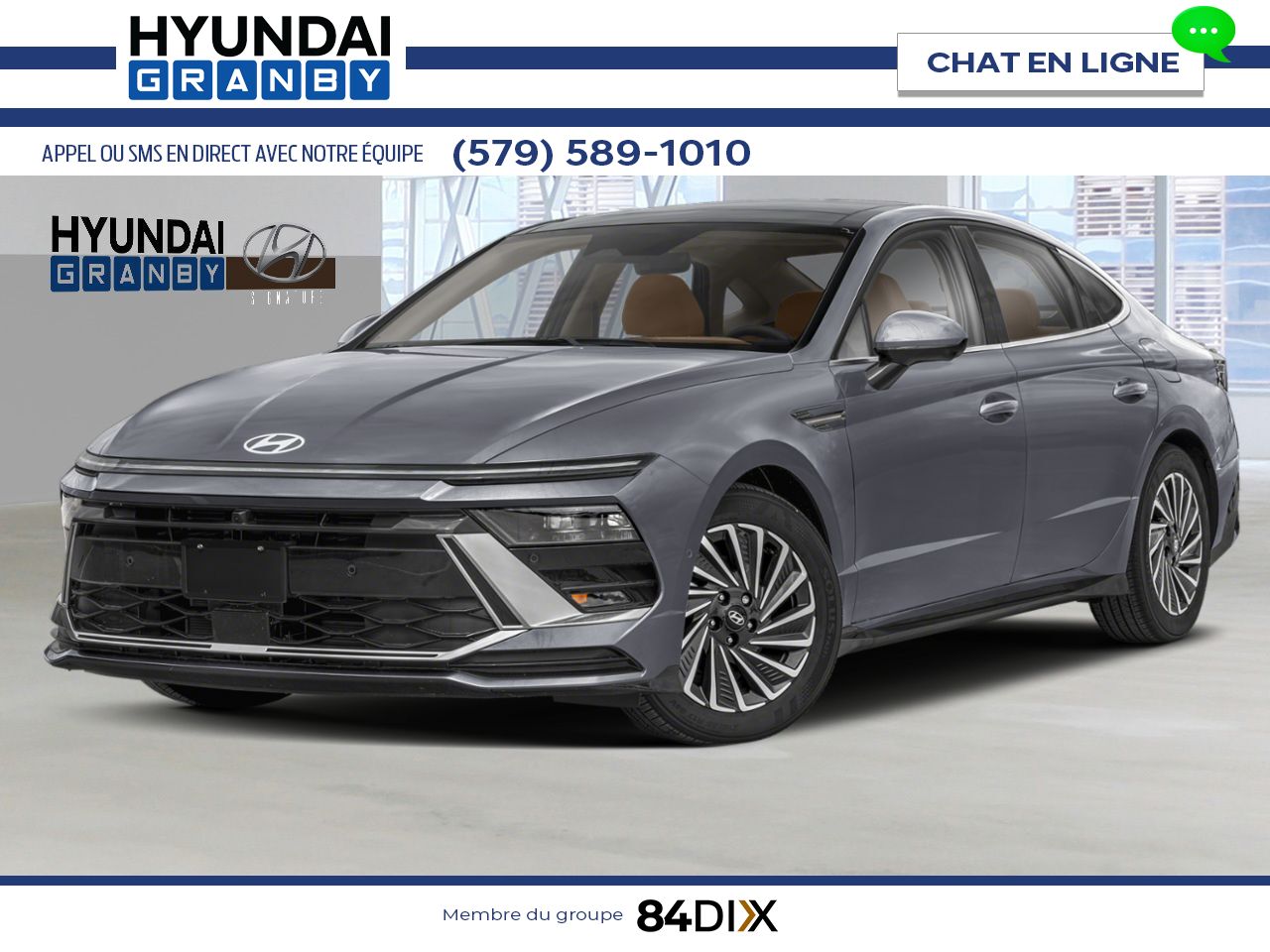 2026 HYUNDAI Sonata Hybrid Nocturne Grey Granby - photo #0