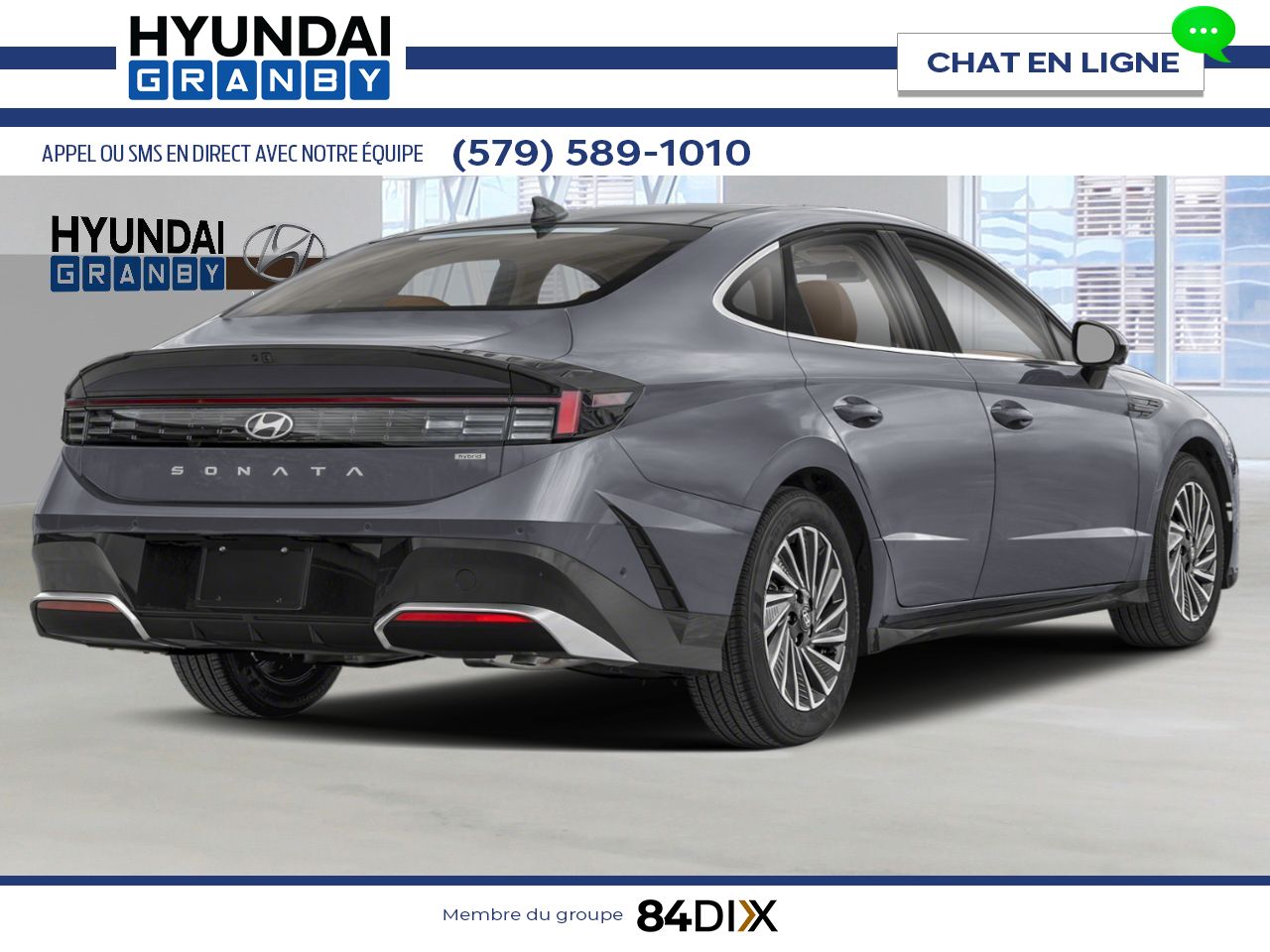 2026 HYUNDAI Sonata Hybrid Nocturne Grey Granby - photo #1