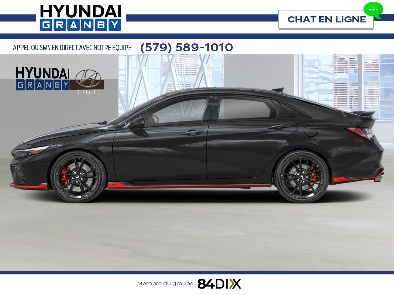 Hyundai Elantra N 2026 Noir abysse Granby - photo #2