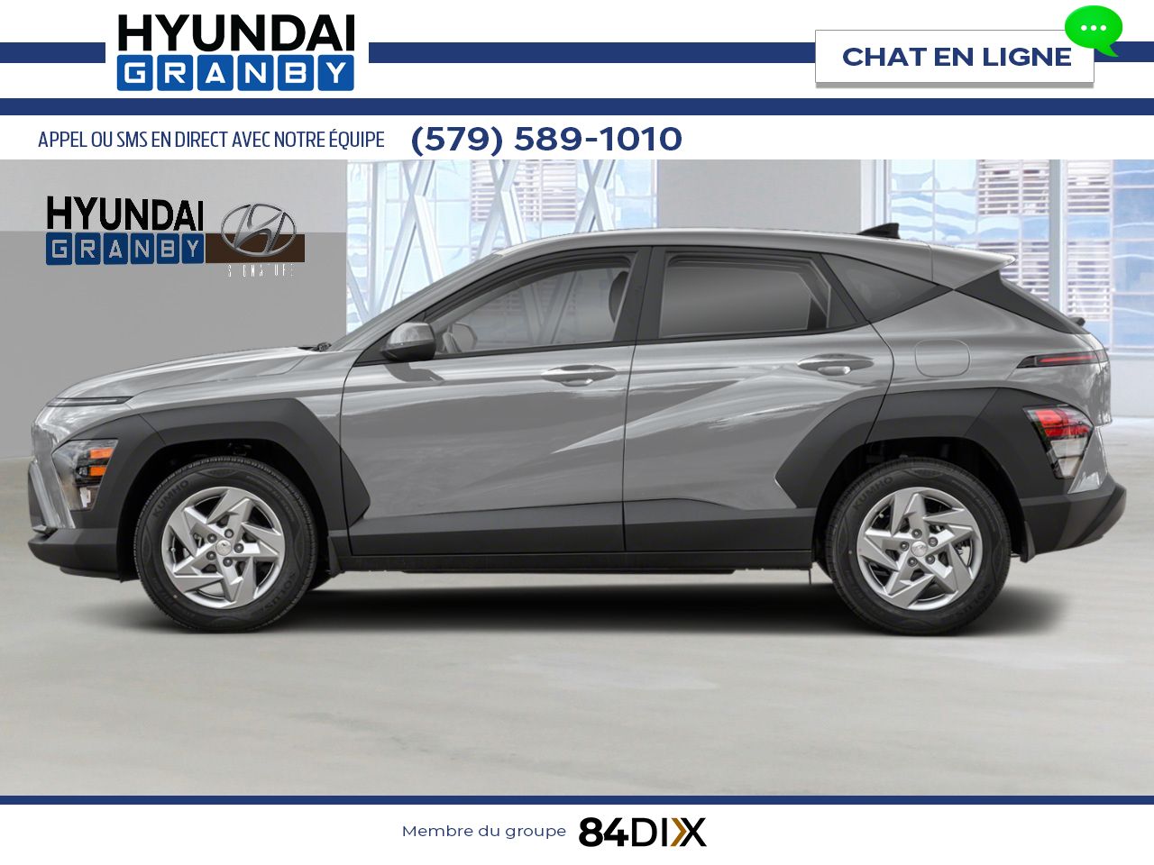 HYUNDAI Kona 2026 Cybergris Granby - photo #1