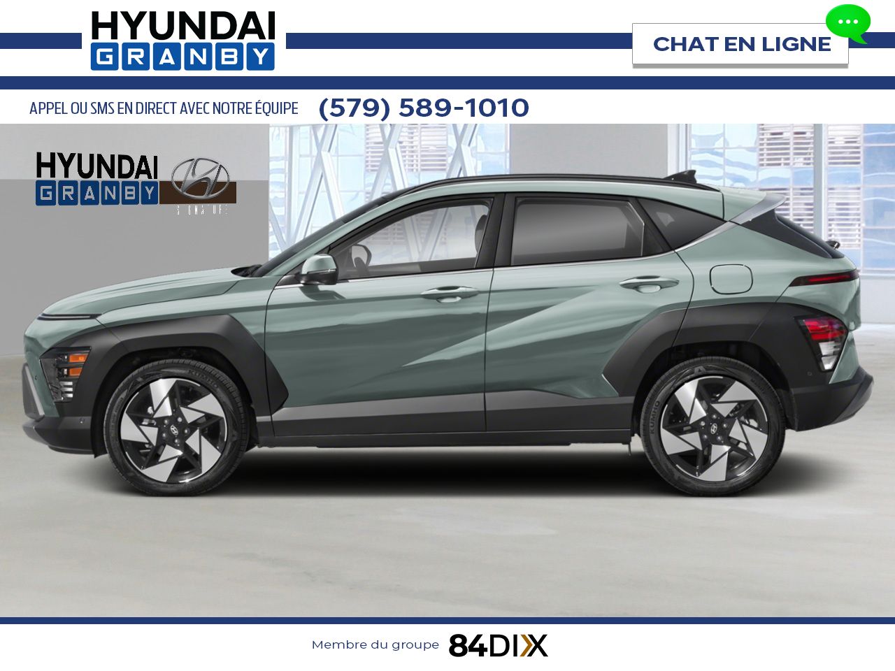 HYUNDAI Kona 2026 Vert mirage Granby - photo #2