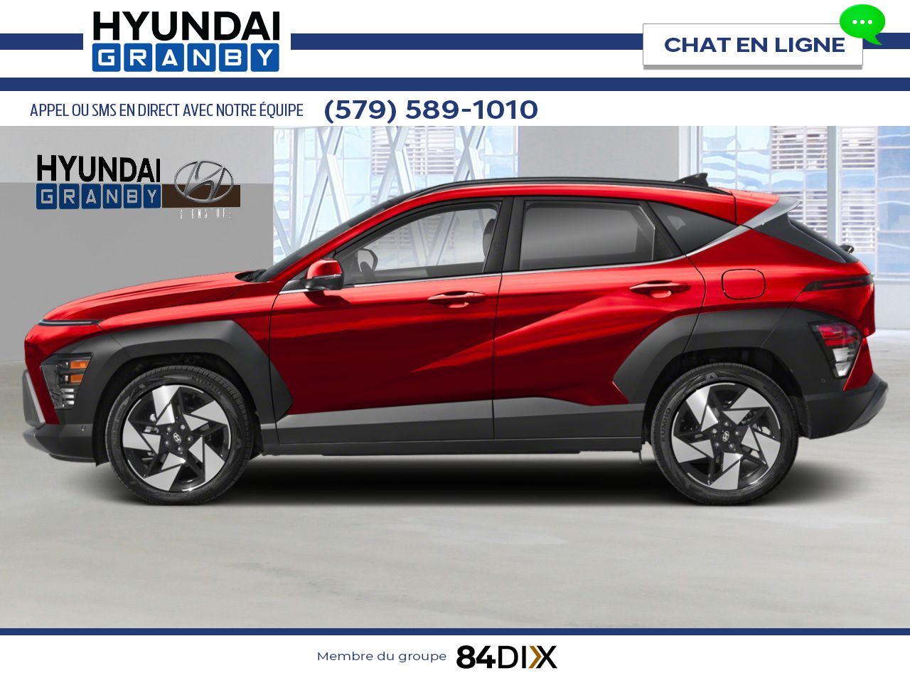HYUNDAI Kona 2026 Rouge ultime Granby - photo #2