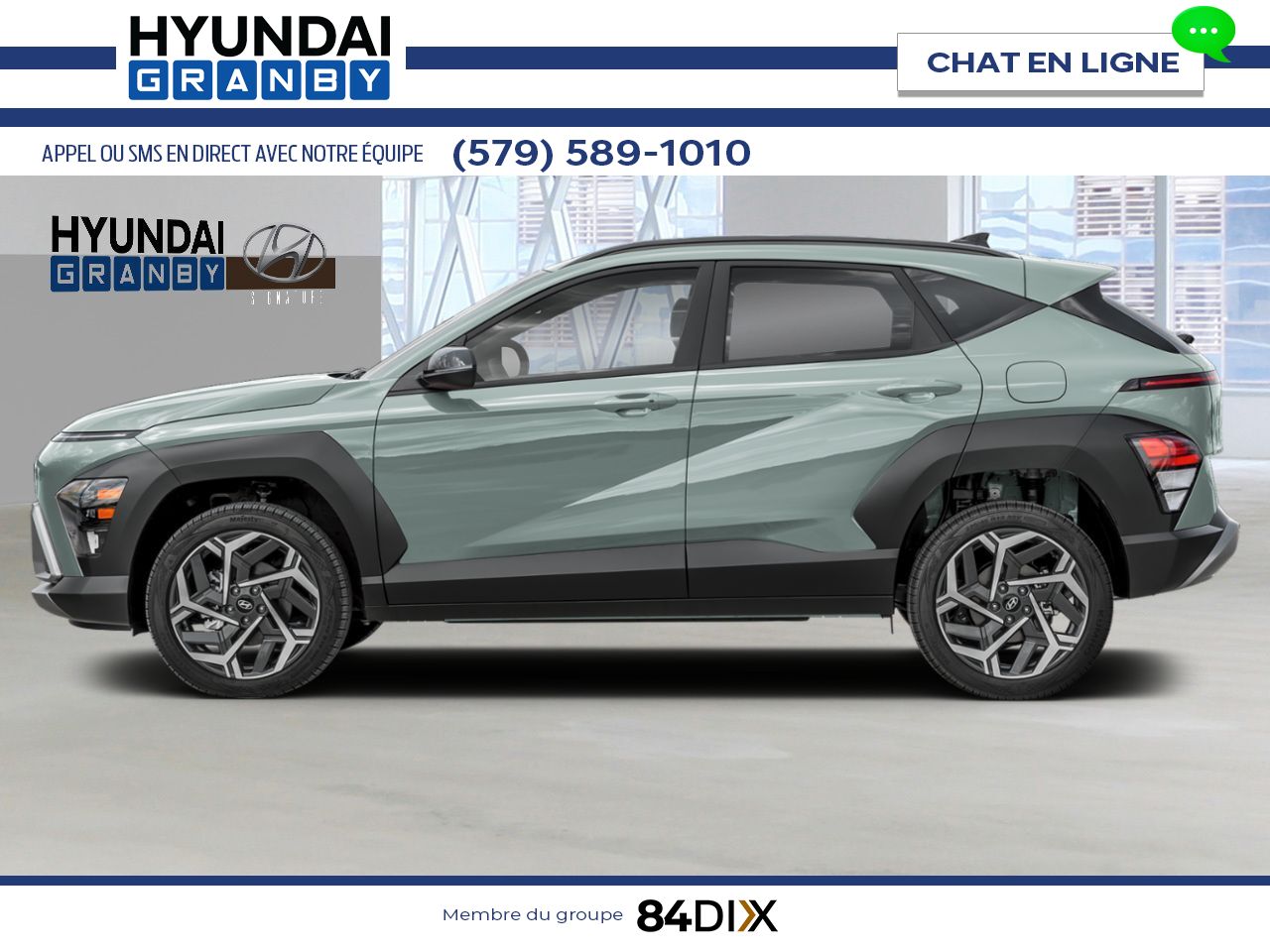 HYUNDAI Kona 2026 Vert mirage Granby - photo #1