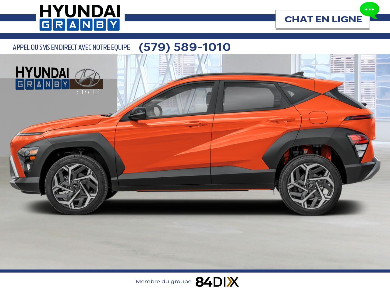 2026 HYUNDAI Kona Soultronic Orange Granby - photo #1