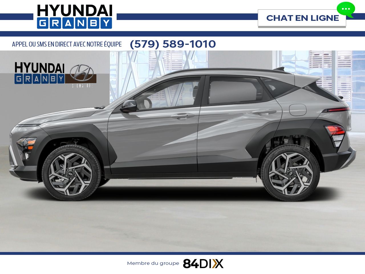 HYUNDAI Kona 2026 Cybergris Granby - photo #1