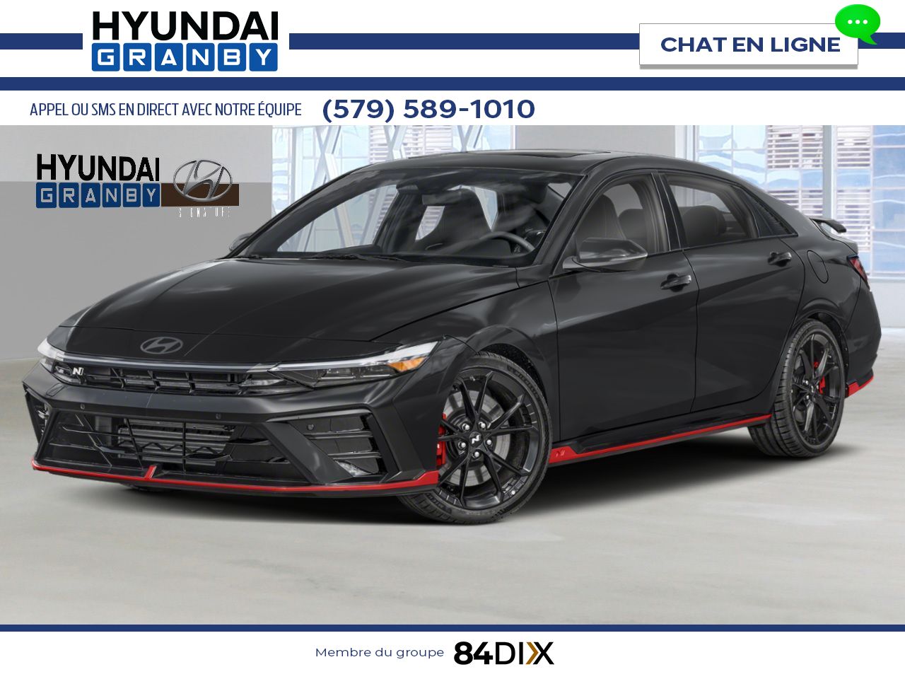 Hyundai Elantra N 2026 Noir abysse Granby - photo #0
