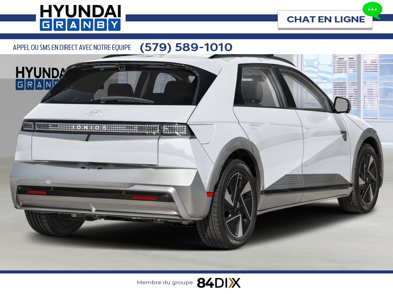 HYUNDAI IONIQ 5 2026 Blanc Atlas Granby - photo #2