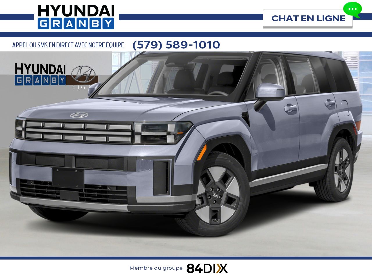 2026 HYUNDAI Santa Fe Hybrid Pebble Blue Granby - photo #0